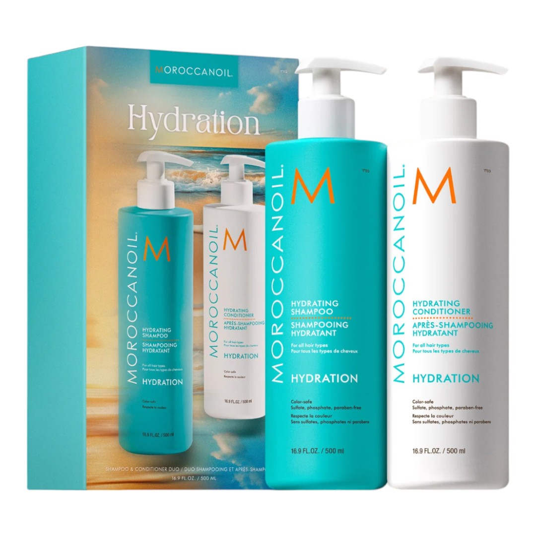 Moroccanoi Hydrate Shampoo and Conditioner Duo Set - 500ml