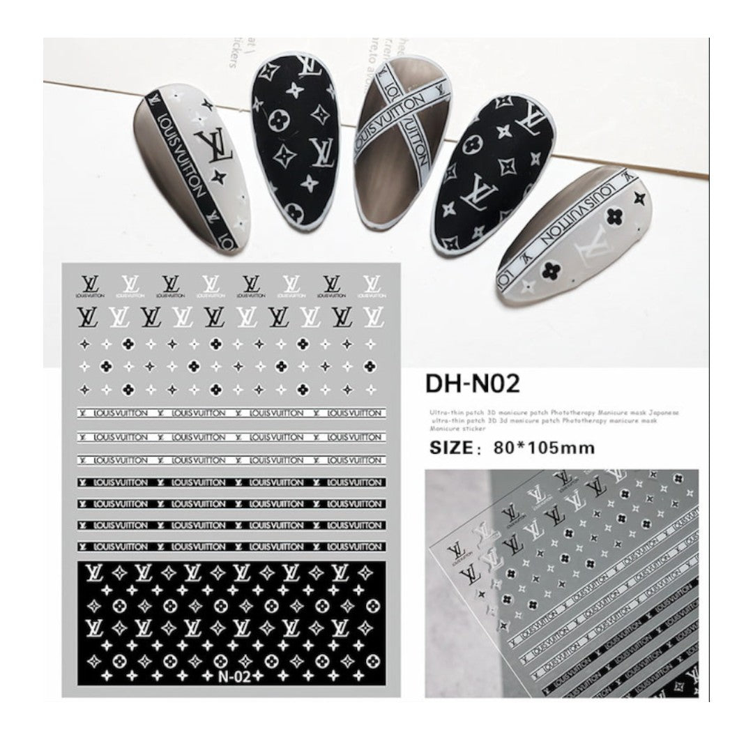 CNBS Nail Stickers Designer Brands