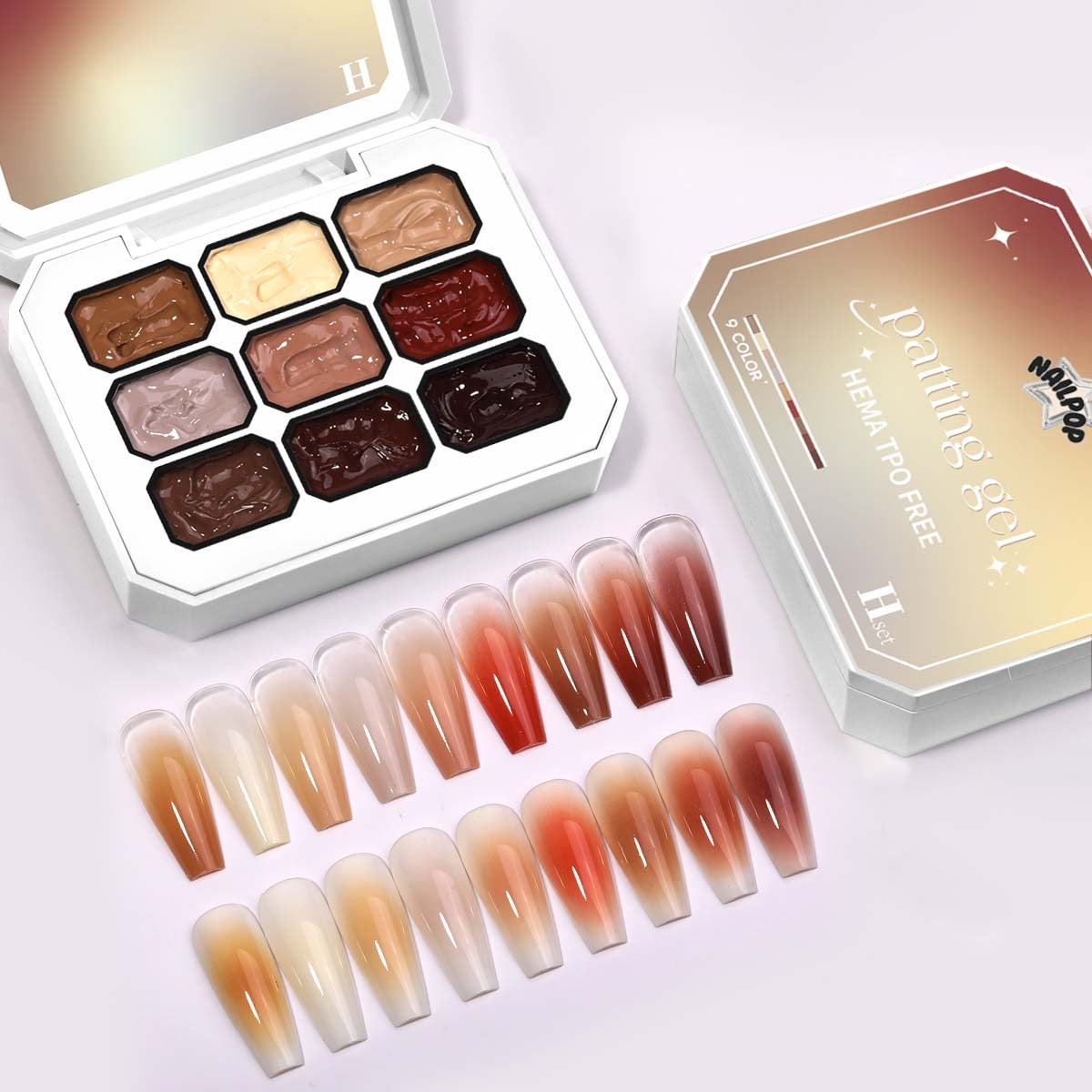 NAILPOP Patting Gel Palette