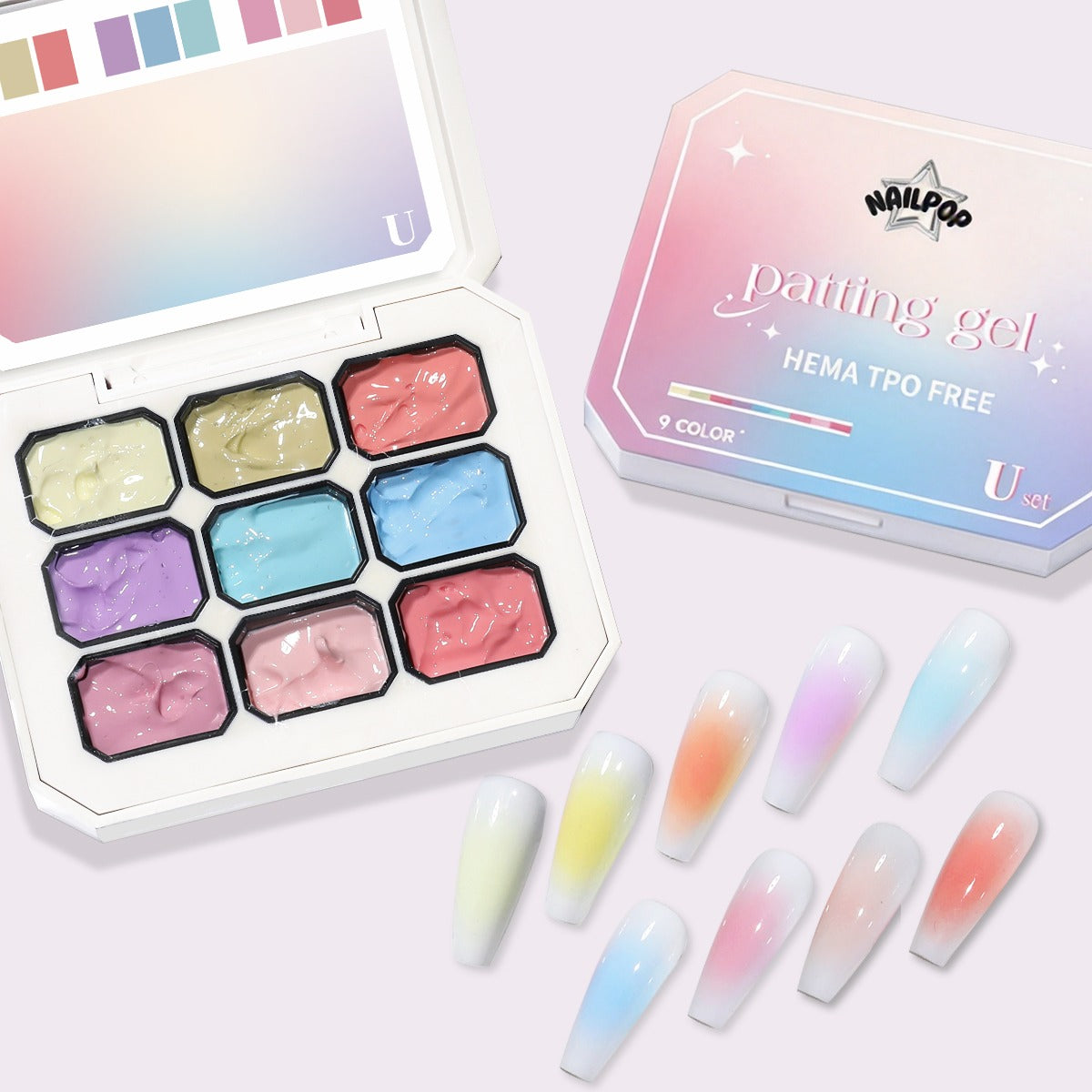 NAILPOP Patting Gel Palette