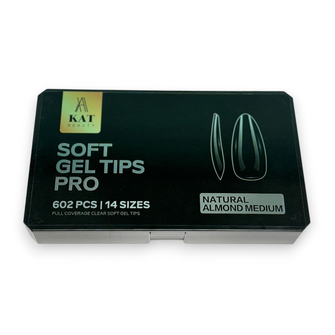KAT Pro Soft Gel Nail Tips Box (602Pcs)