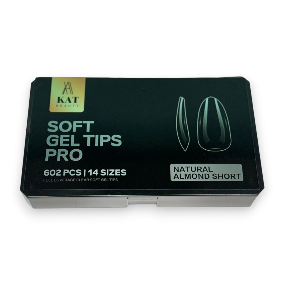 KAT Pro Soft Gel Nail Tips Box (602Pcs)