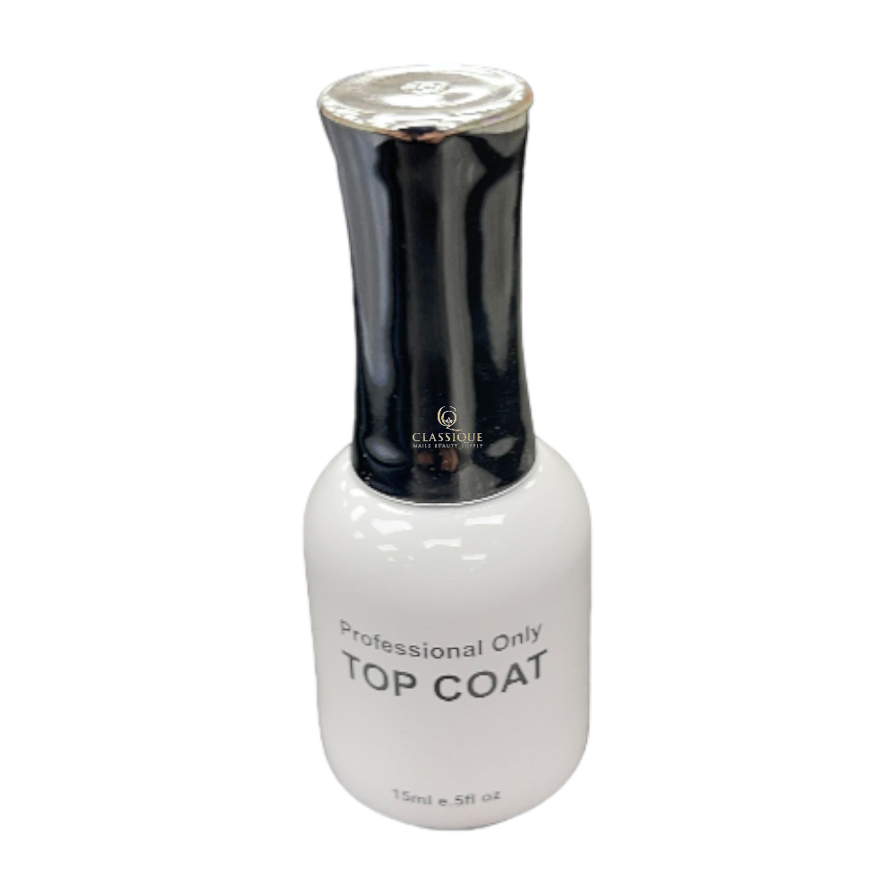 NBS White Empty Bottle Top 0.5oz - Classique Nails Beauty Supply