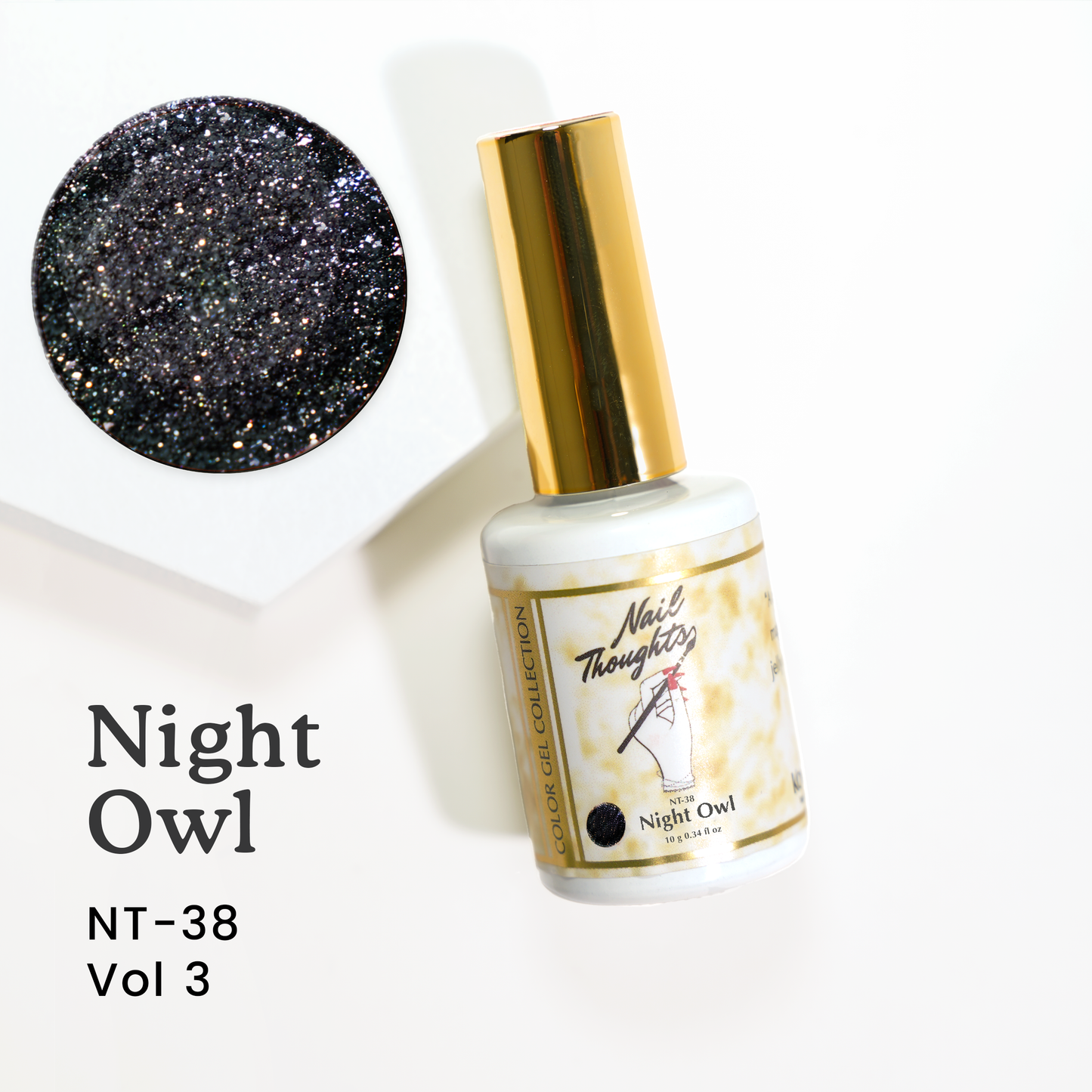 Kokoist X Nail Thoughts Colour Gel - Night Owl #NT-38