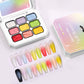 NAILPOP Patting & Solid Paint Gel Palette