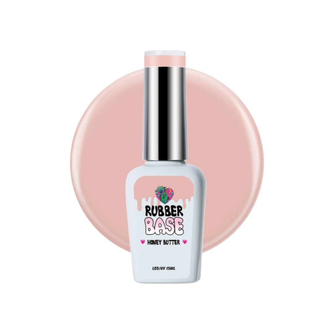 Nailz By Dev Rubber Base - Honey Butter