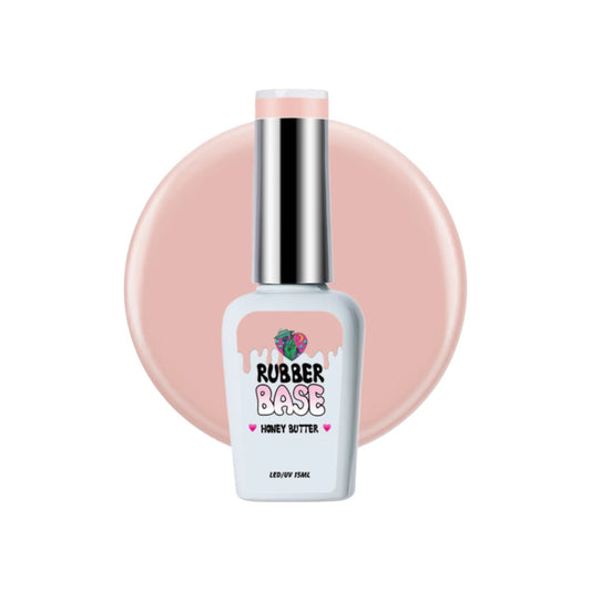 Nailz By Dev Rubber Base - Honey Butter