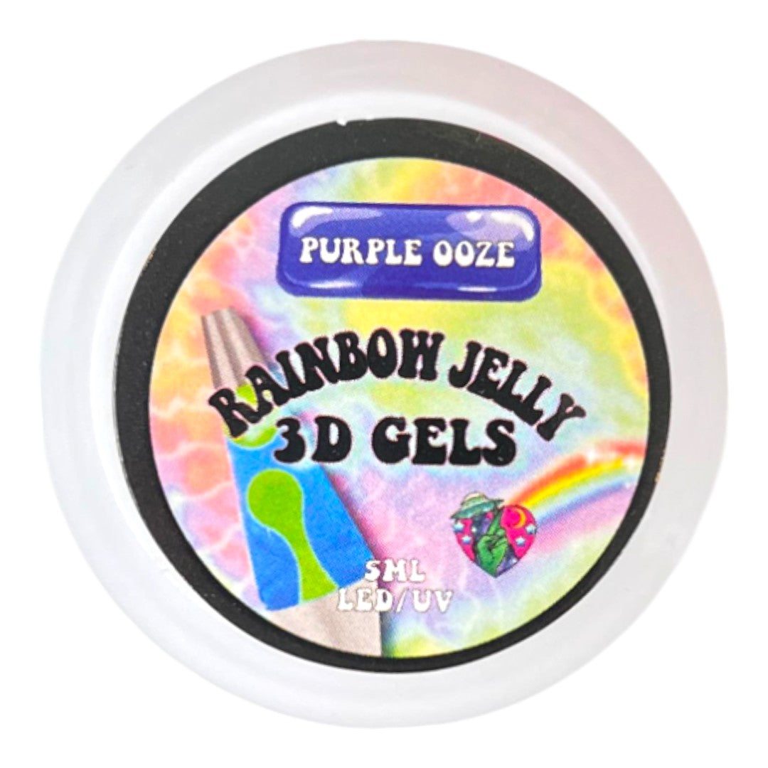 Nailz By Dev Jelly Trippy 3D Sculpting Gel 5mL - Purple Ooze