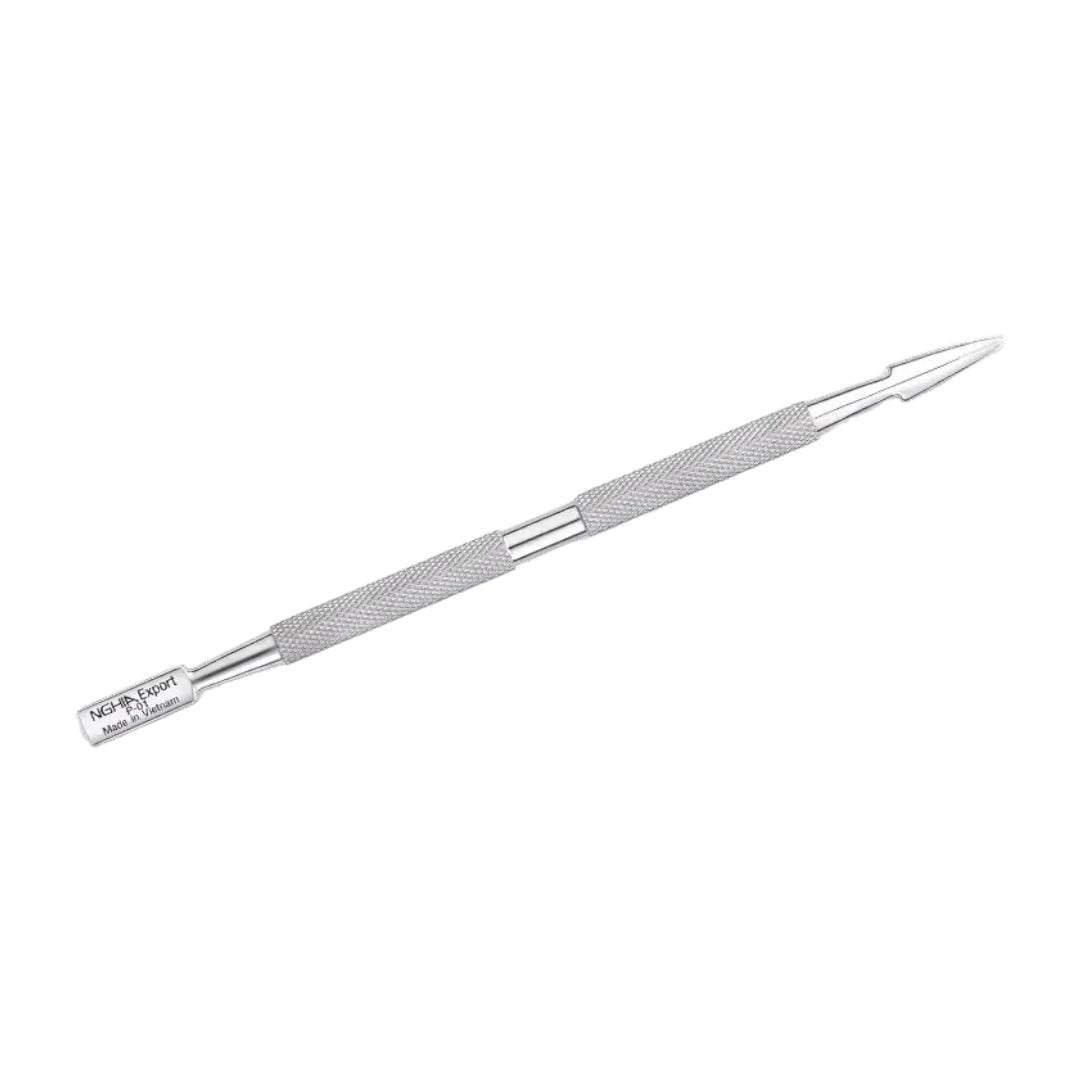 Nghia Stainless Steel Double-Sided Cuticle Pusher S-504/P-01