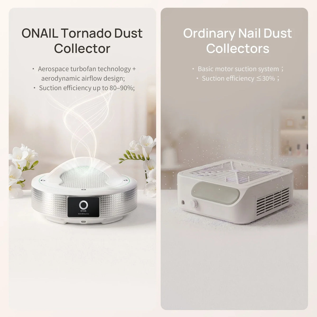 ONAIL Plug-in Nail Dust Collector Tornado No.1