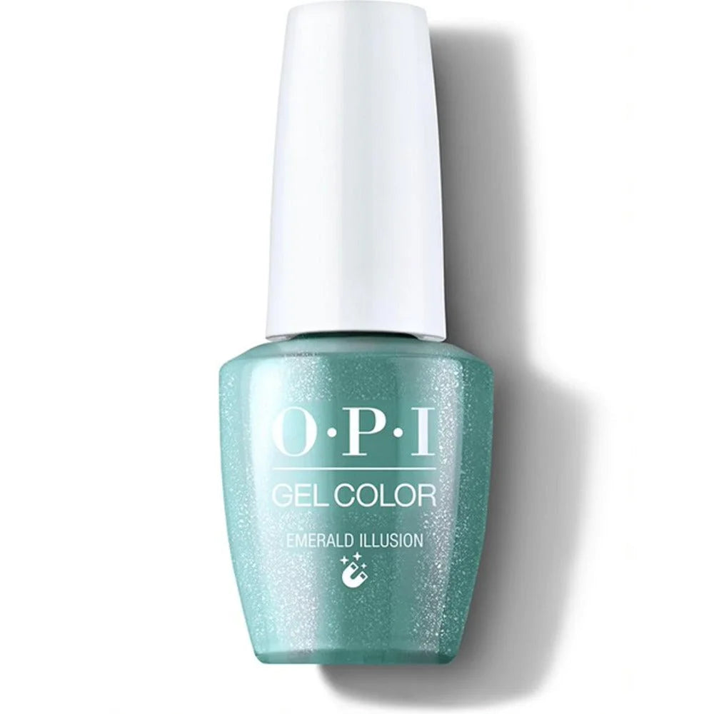 OPI Gel Colour - Emerald Illusion #GCE09 - Classique Nails Beauty Supply