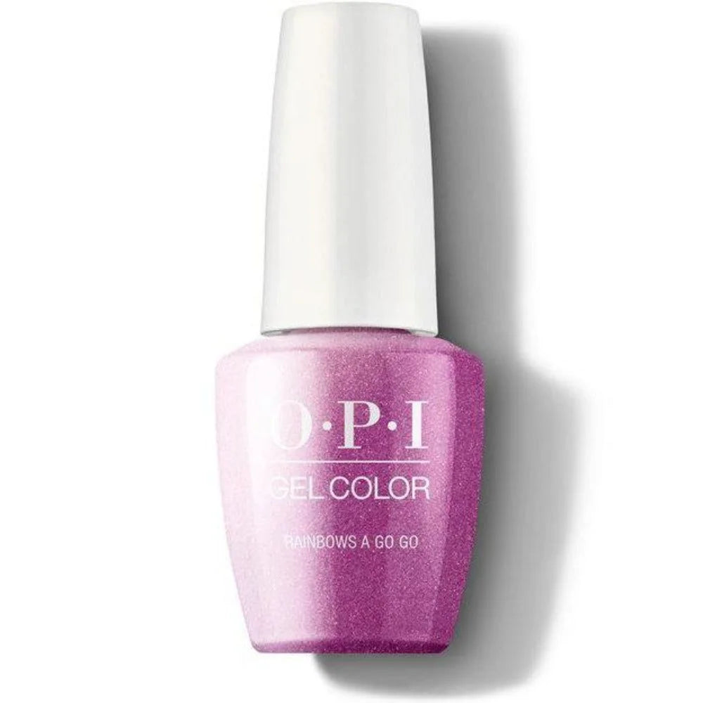 opi gel polish, opi gel color Rainbows A Go Go #GCSR4 