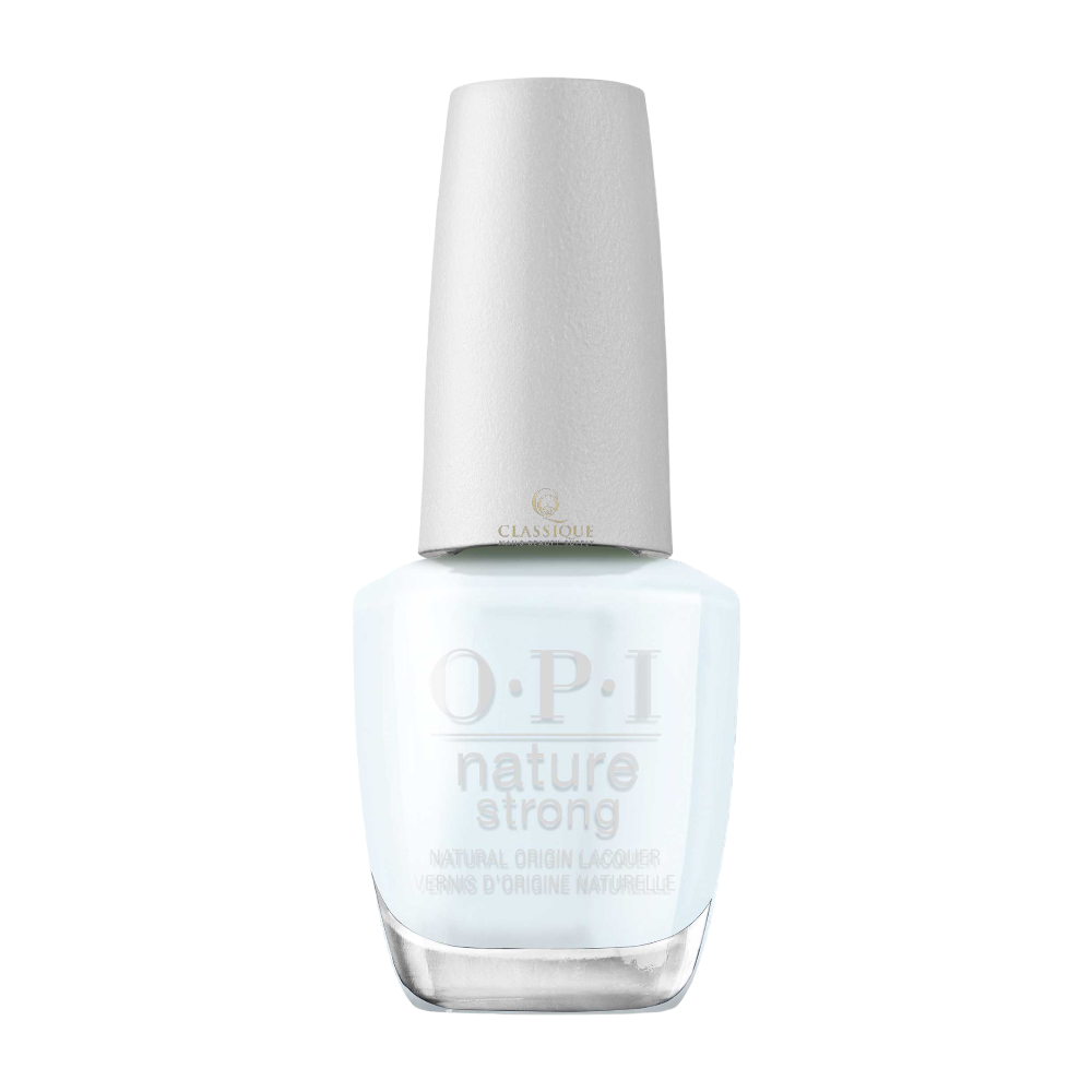 OPI Nature Strong, vegan nail polish, halah nail polish, breathable nail polish, Raindrop Expectations NAT016, opi nail polish