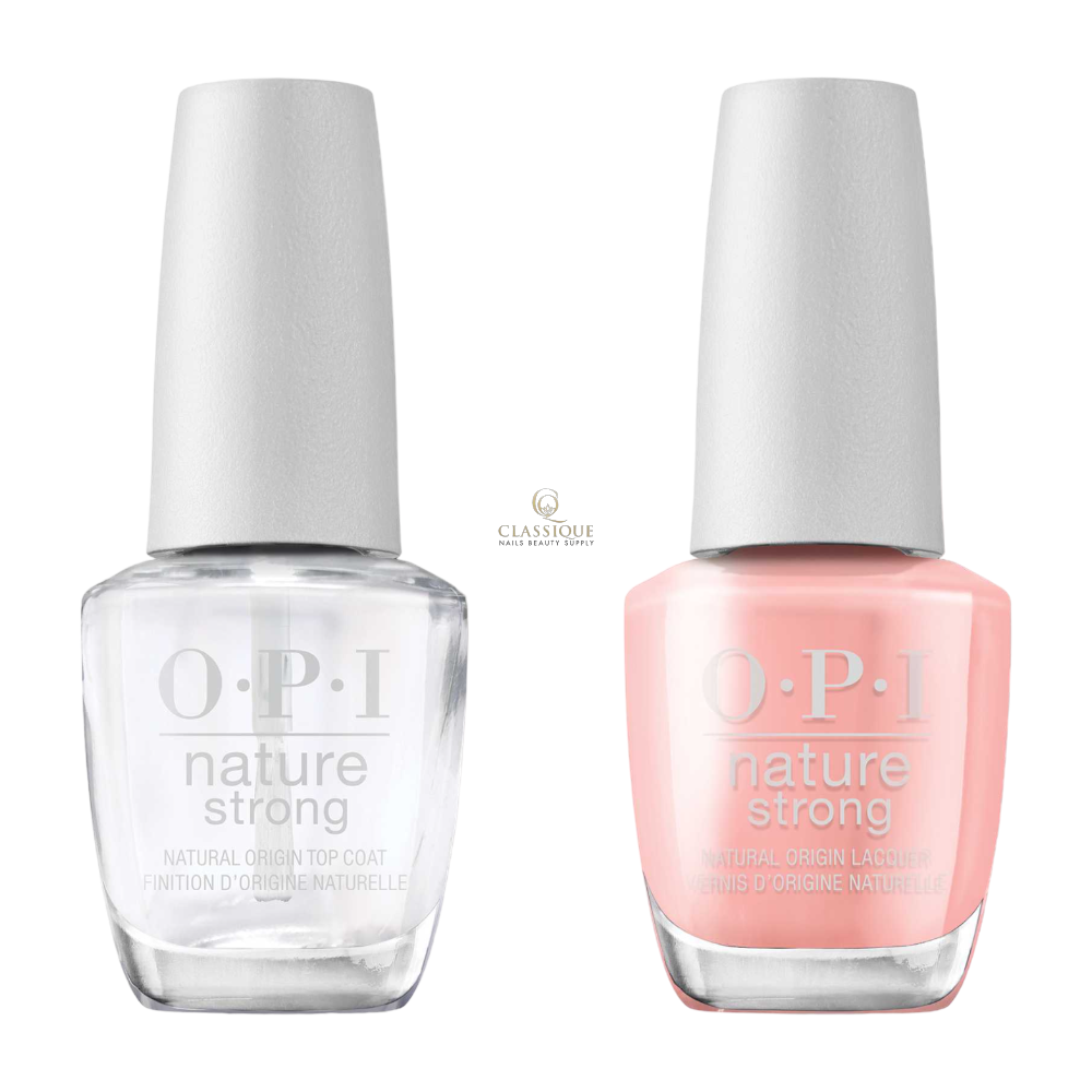OPI Nature Strong Top & Colour Combo - #NAT004 We Canyon Do Better - Classique Nails Beauty Supply