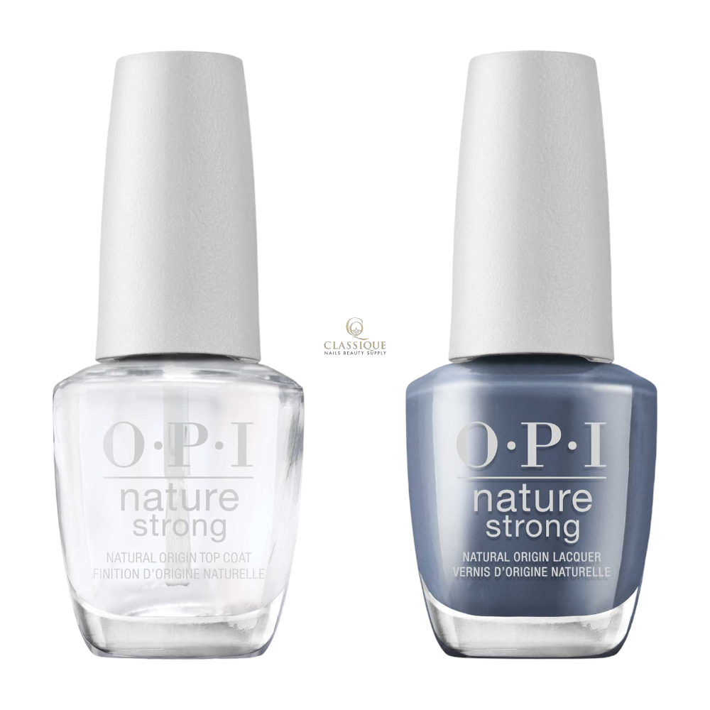 OPI Nature Strong Top & Colour Combo - #NAT020 Force Of Nailture - Classique Nails Beauty Supply