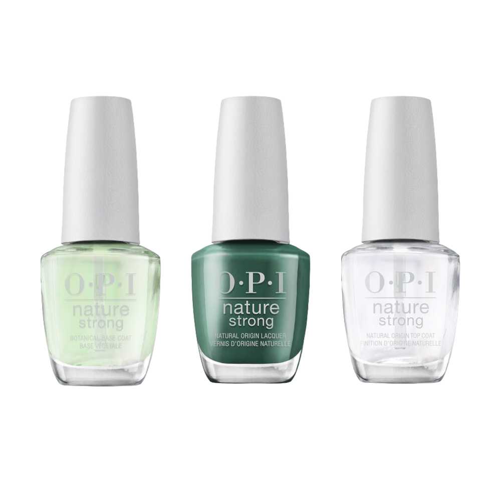 OPI Nature Strong Top, Base & Colour - Leaf By Example #NAT035 Classique Nails Beauty Supply Inc.