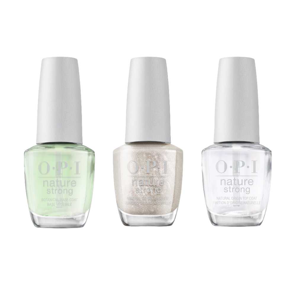 OPI Nature Strong Top, Base & Colour - Glowing Places #NAT038 Classique Nails Beauty Supply Inc.