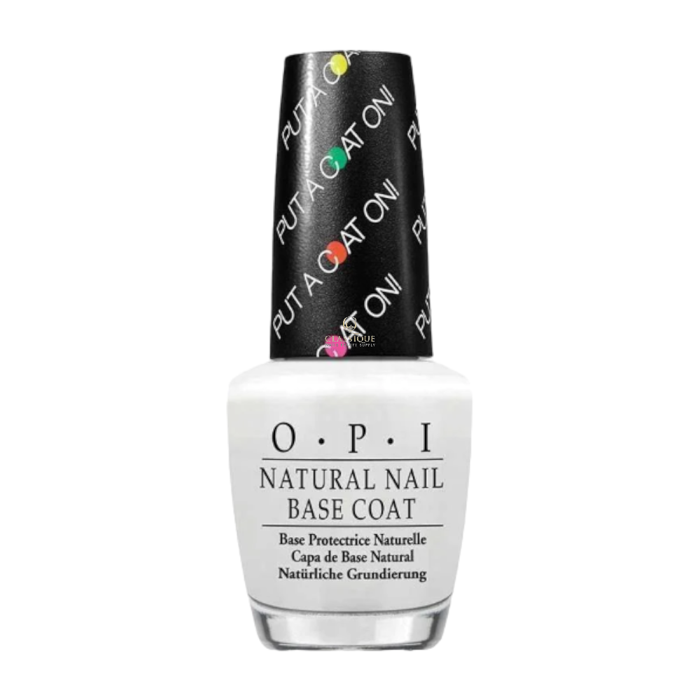 OPI Lacquer - Put A Coat On! Base Coat #NTN01 - Classique Nails Beauty Supply