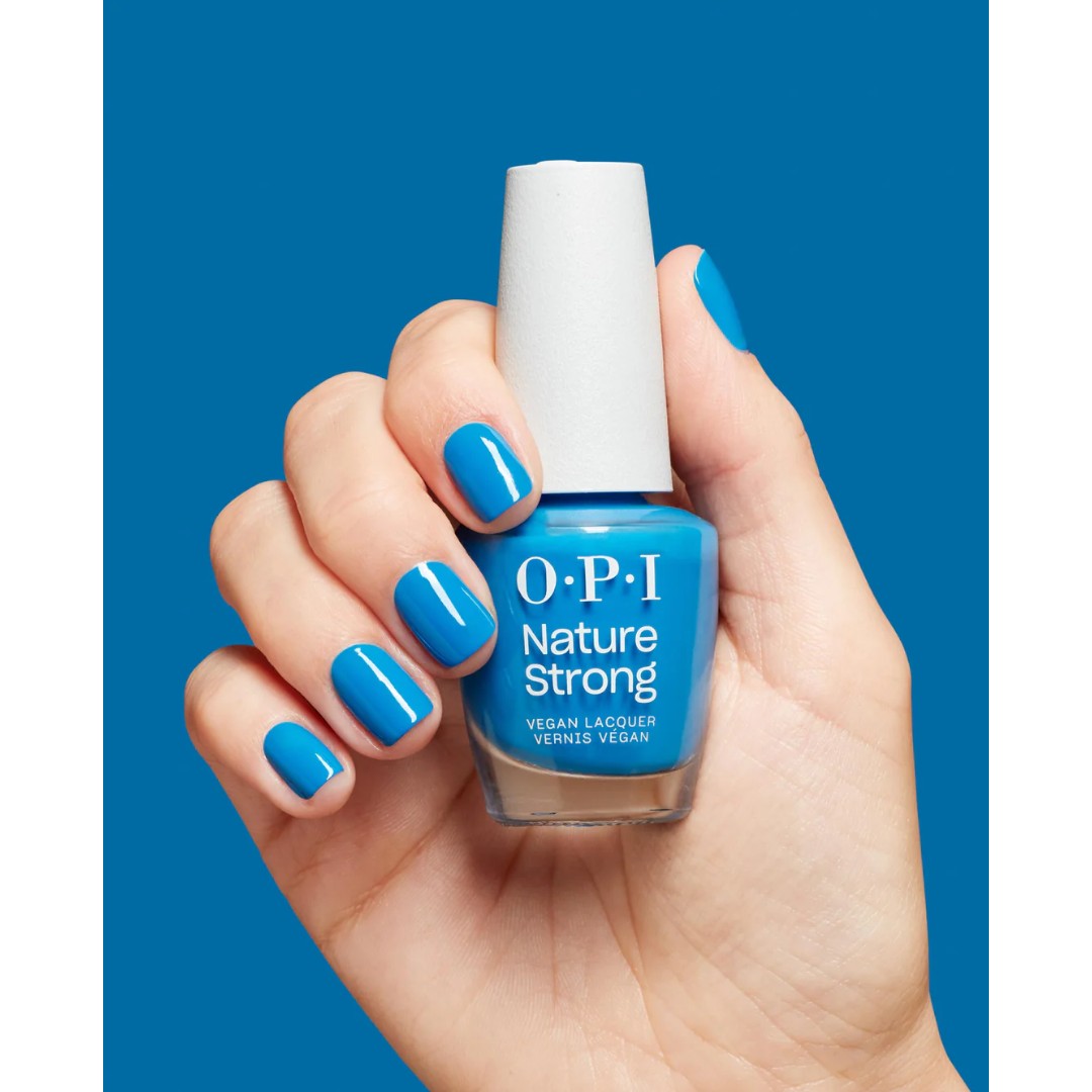 OPI Nature Strong - Fresh As A Blue Daisy #NAT044