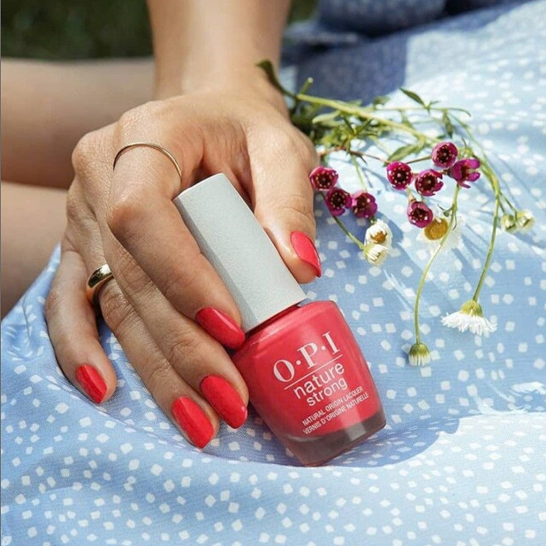 OPI Nature Strong Once and Floral NAT011, manicure and pedicure edmonton