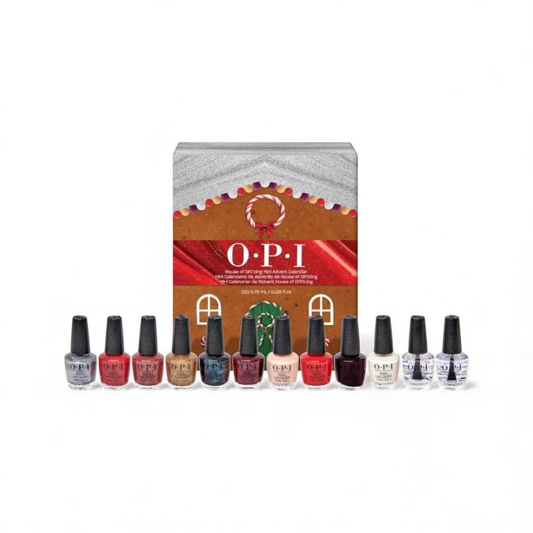 OPI Mini Lacquer - Good Enough To Treat Holiday Advent Calendar 2025 12Pcs