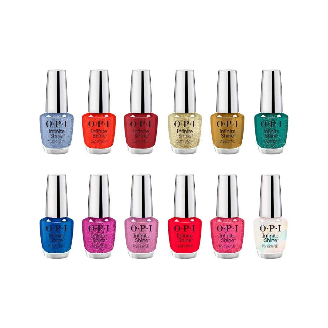 OPI Infinite Shine - Good Enough To Treat Holiday 2025 Collection 12Pcs