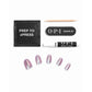 OPI xPRESS/ON Effects - Space Jamz, press on nails canada, opi press on nails, press on nail, press on nail adhesive, press on nails montreal, where can i buy press on nails, canada press on nails