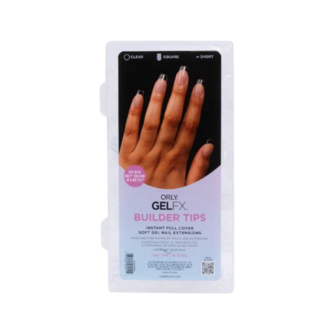 ORLY GELFX Builder Tips - Short Square Box (550pcs)