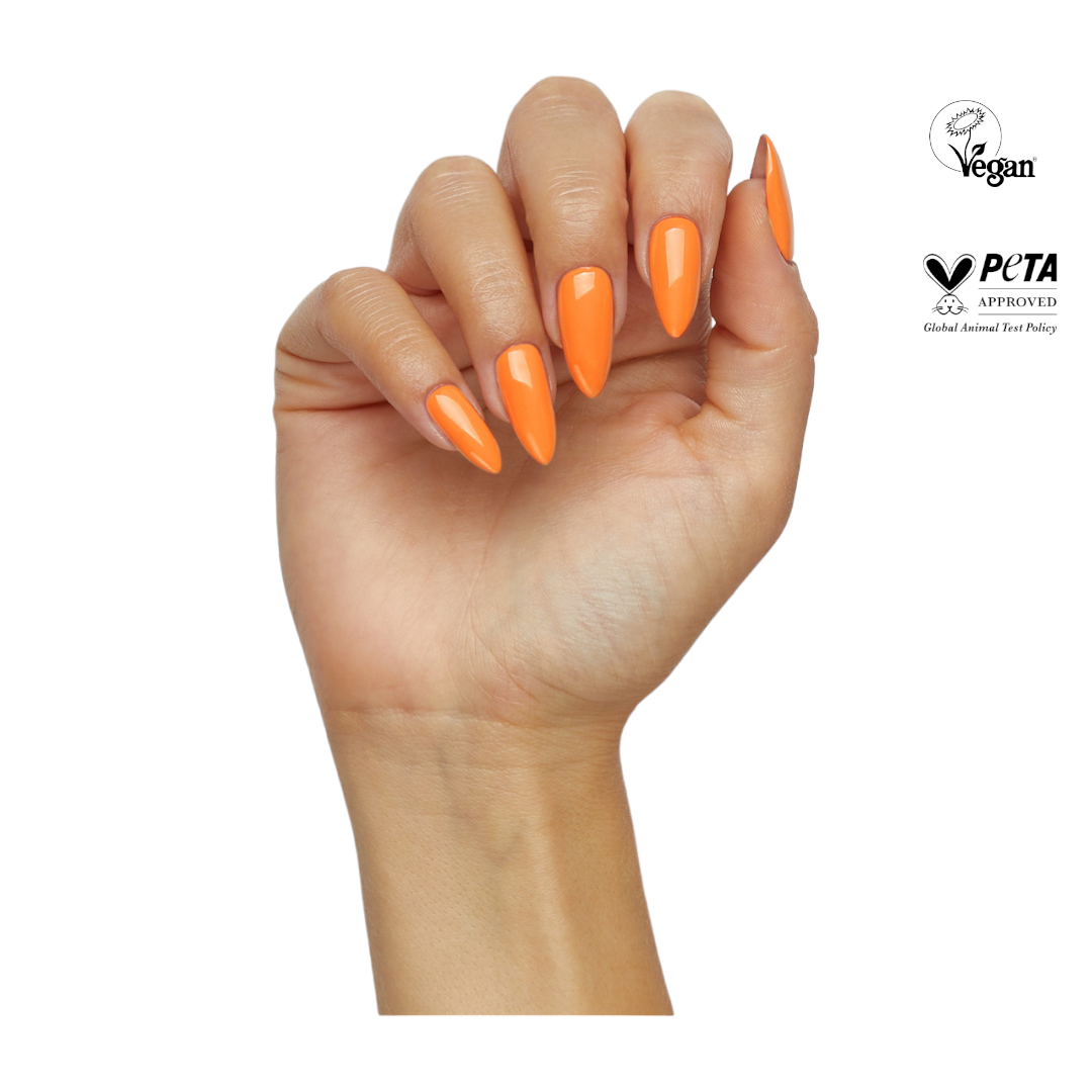 The Gel Bottle Hema-Free Gel Polish Paint - Orange Soda 712