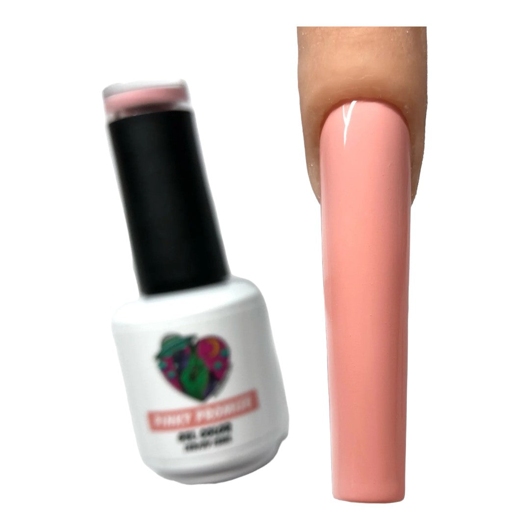 Cruelty Free Gel Polish - Pinky Promise, Nailz By Dev Canada, summer nail art toes, pinky white nail polish