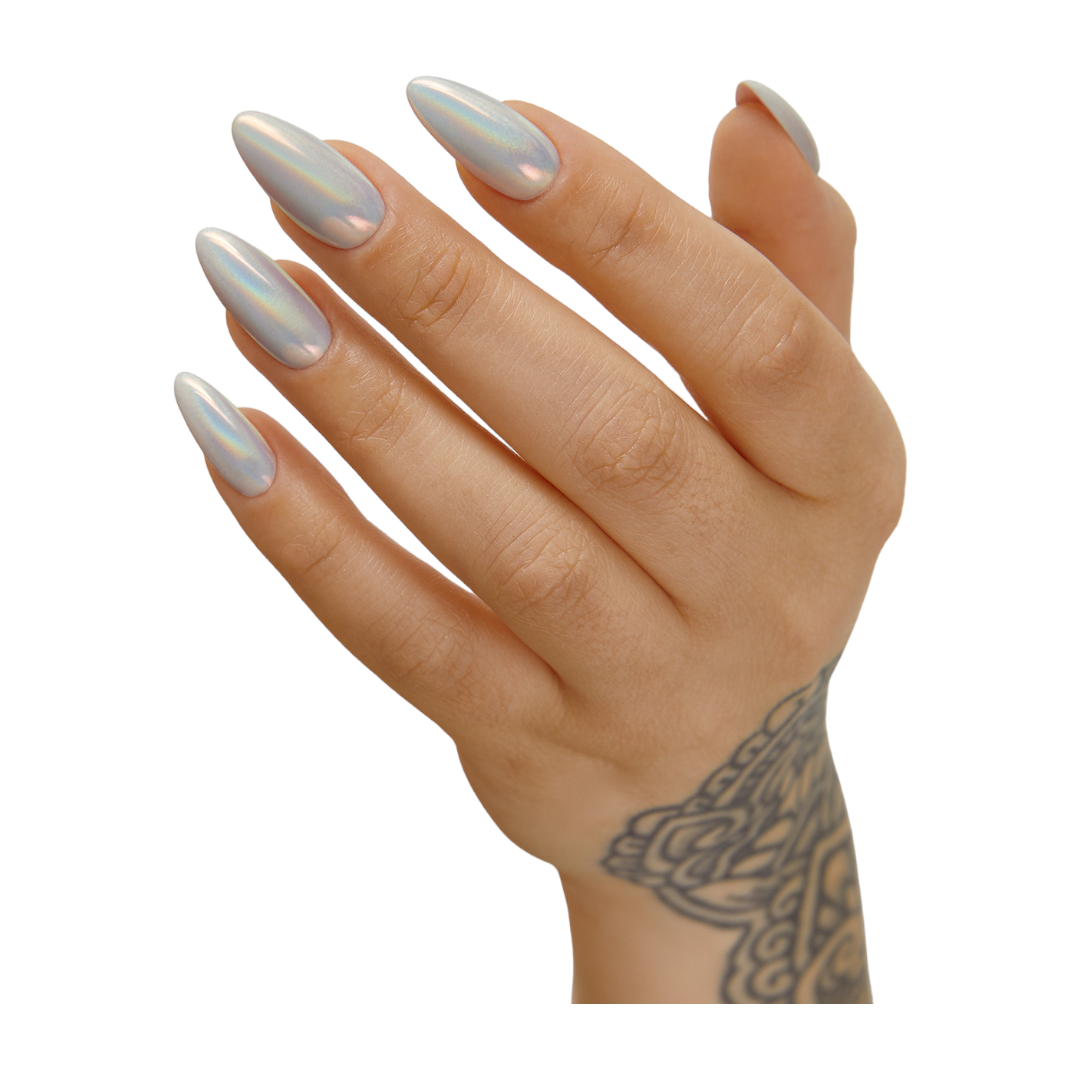 The Gel Bottle Chrome Pigment, Prism 3258, Chrome Nail Powder, chrome nail art, the gel bottle canada​, gel in the bottle​, the gel bottle inc​, vegan near me​, vegan​, nail salons near me, nails for you