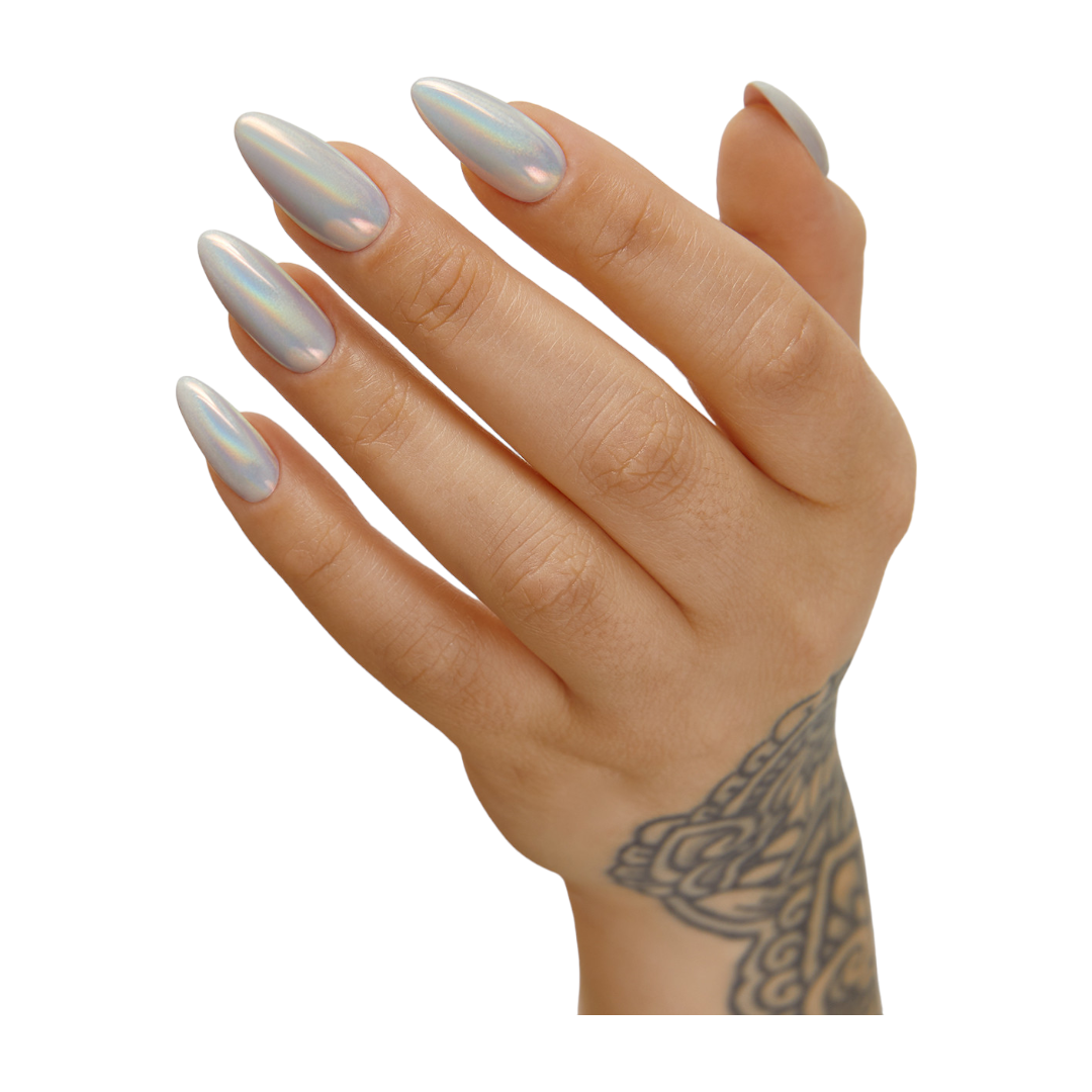 The Gel Bottle Chrome Pigment - Prism 3258 | Chrome Nail Powder, chrome nail art