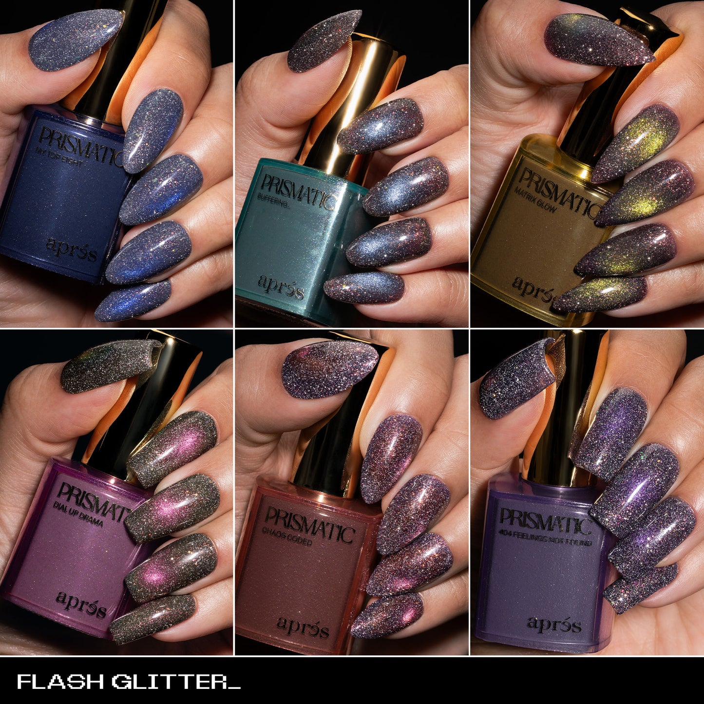 Apres Gel Couleur (HEMA/TPO/TMPTA-Free) 10mL - PRISMATIC Gel Couleur Collection Set (18pcs)
