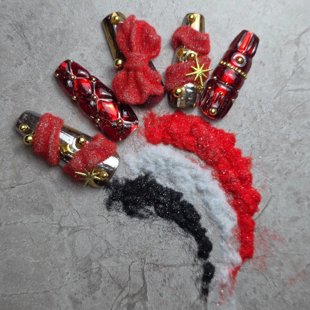 Kokoist Pushu Pushu Fluffy Glitter Set