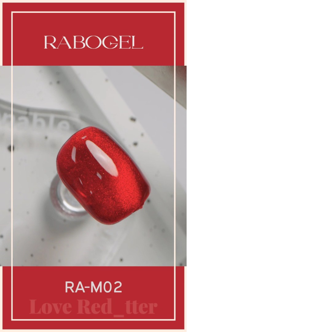 RABO Gel Polish - Love Red_Tter Collection