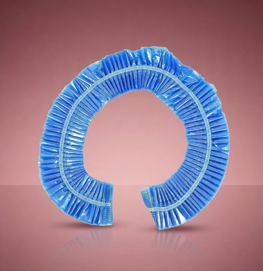 RED Nail Design - Blue Disposable Pedicure Spa Liner (Case of 400)