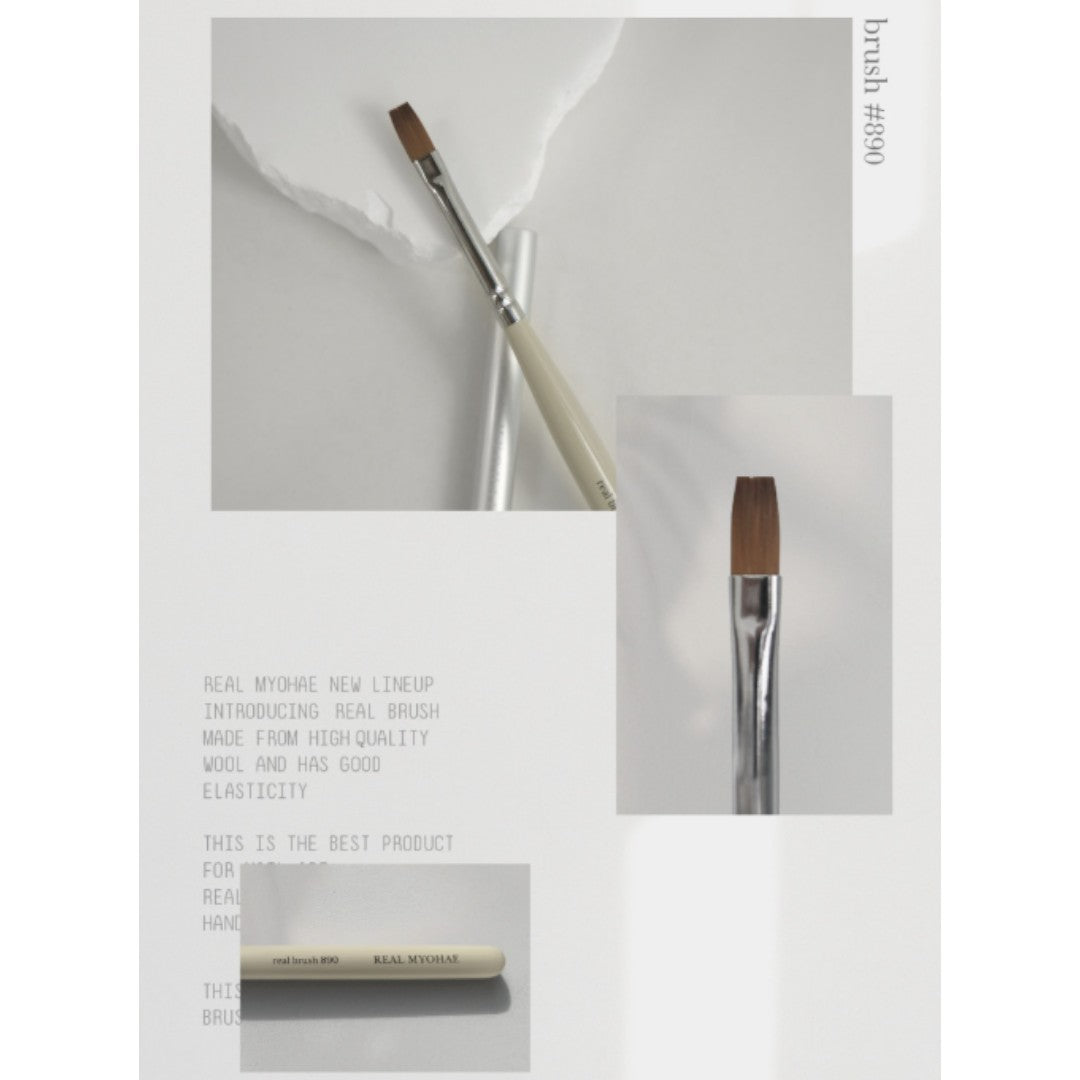 Real Myohae Gel Brush - Real Brush #890 (Cap + Palette Included)