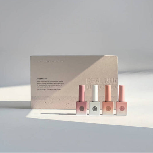Real Myohae Gel Polish - Real Nudi Collection (4Pcs)