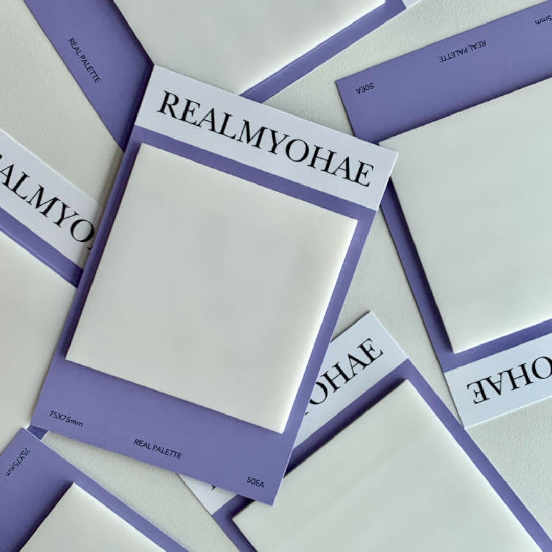 Real Myohae Disposable Colour Mixing Palette (50 sheets)
