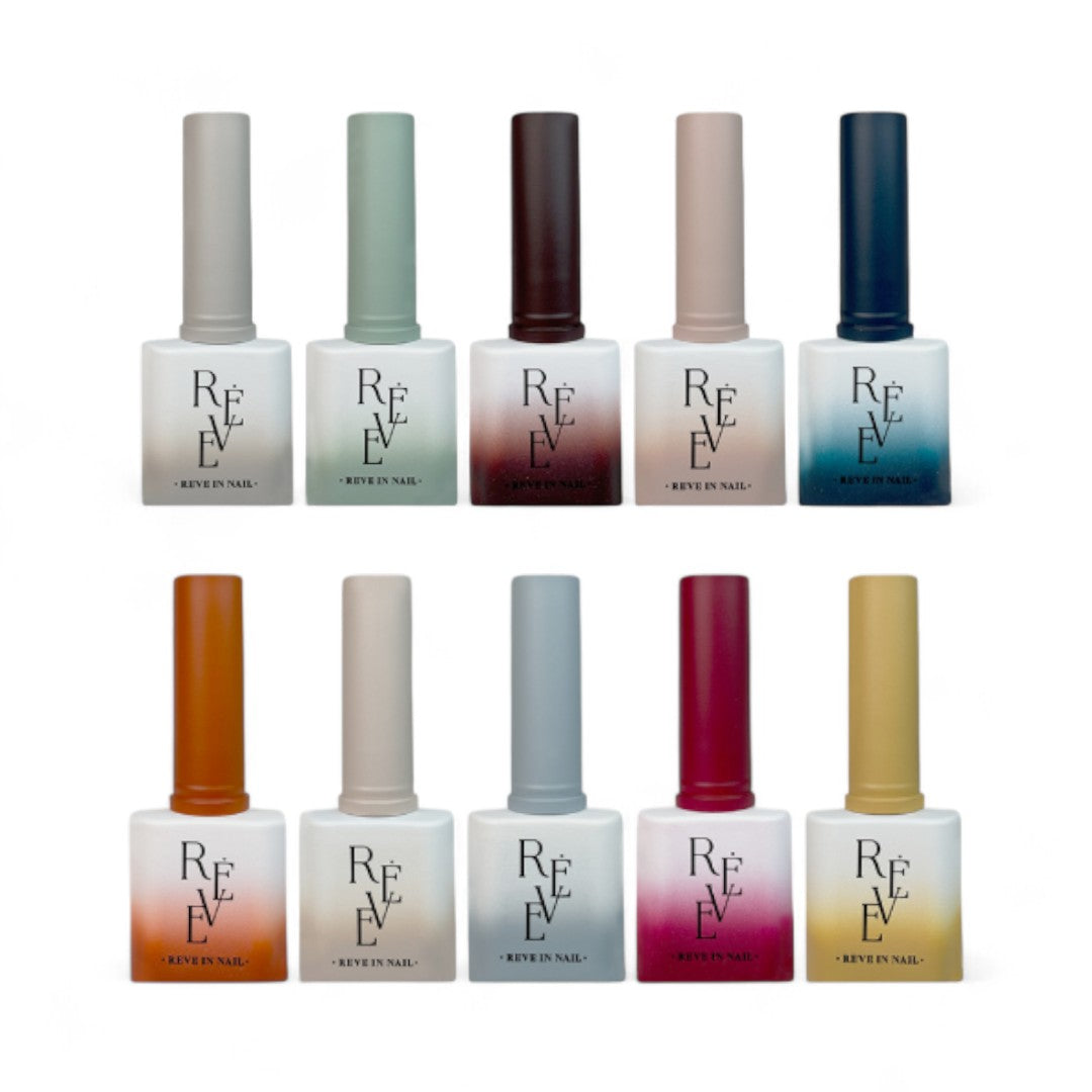 Reve In Nail Gel Polish - Coy Collection #RC01-10 (10Pcs)