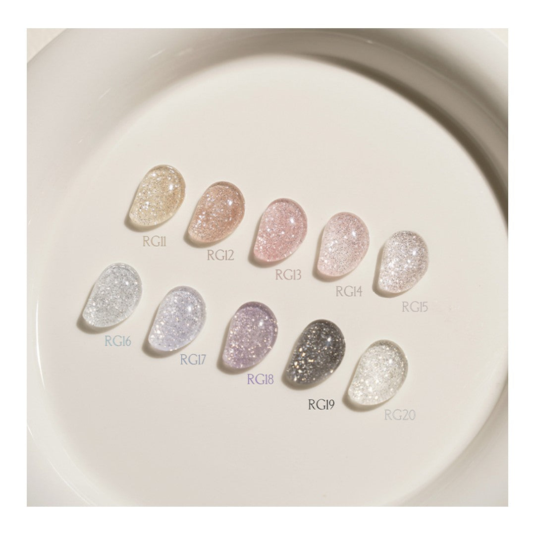 Reve In Nail Pure Glimmer Glitter #RG11-RG20 Collection