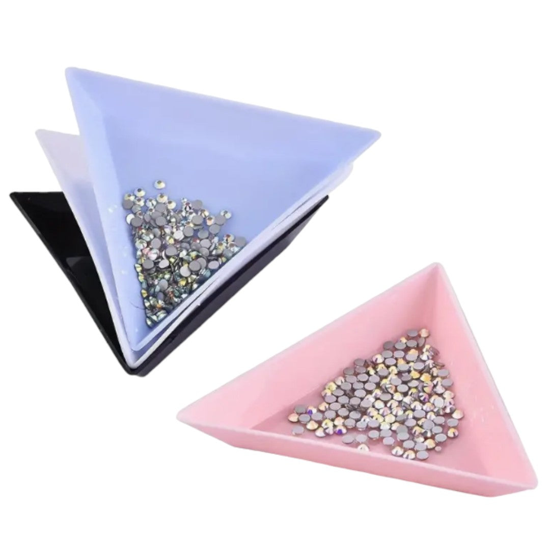 Triangle Rhinestone Tray