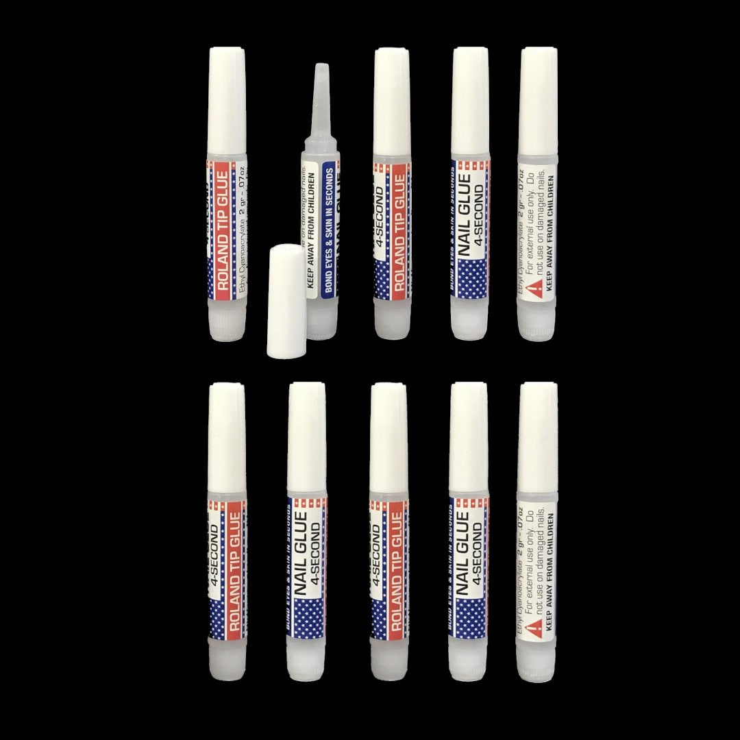 Roland 4-Second Nail Glue (Bag Of 10)