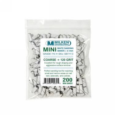 Berkeley Mini Sanding Bands - Coarse (Bag of 200)