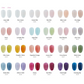 milky white nail polish, Winter Trendy Colors