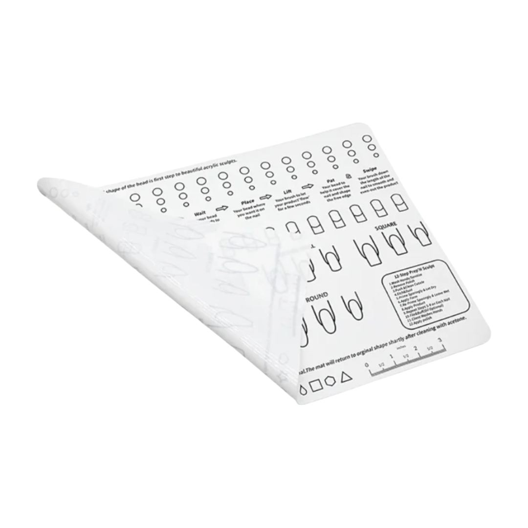 CNBS Silicone Manicure Practice Mat - Large