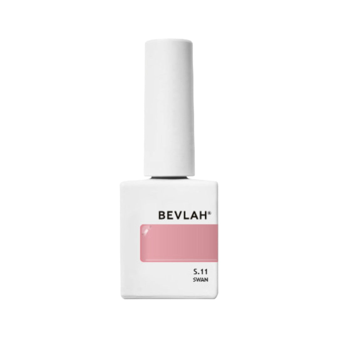 Bevlah, Korean gel nail polish, Hema Free Gel Polish, Sheer nail polish, Swan S11