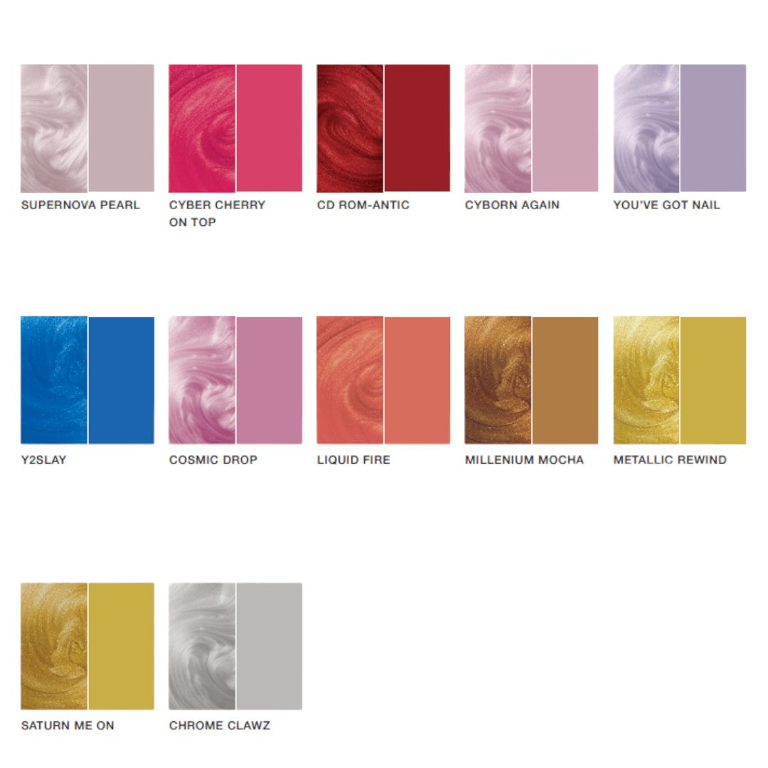 OPI Metallic Mega Mix fall 2024 collection - OPI Gel Polish Canada