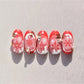 CNBS Nail Stickers, Decals for Nails Snowflakes