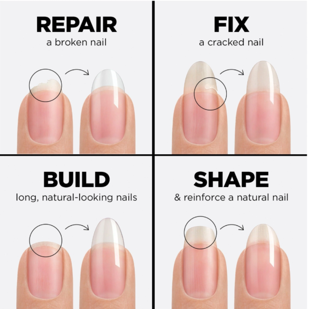 CND Plexigel Builder Clearly Pink, Builder Gel in a Bottle